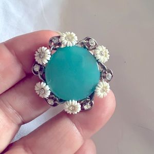 Costume vintage clip-on earrings